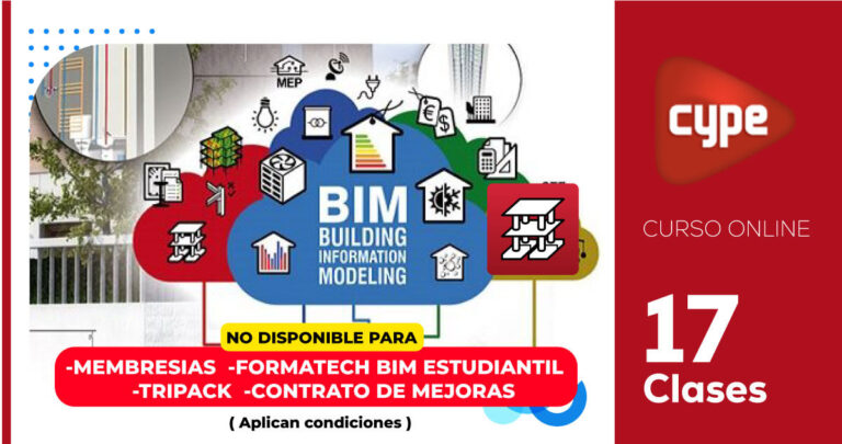 Capacitación y Certificación en CYPECAD con metodología CAD y BIM